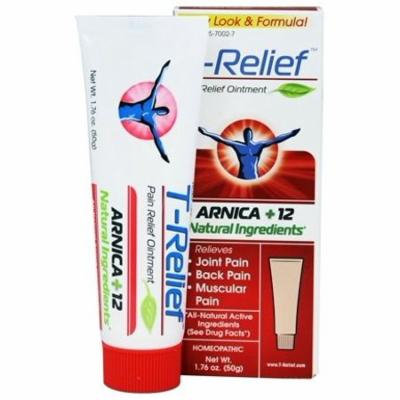 T-Relief Ointment Arnica +12 Natural Ingredients - 1.76 fl. oz. Formerly BHI/Heel - Traumeel Ointment by MediNatura (PACK OF 3)