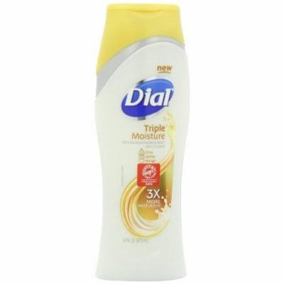 Dial Body Wash, Triple Moisture, 16 Ounce (Pack of 3)