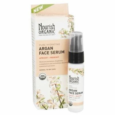 Organic Pure Hydrating Argan Face Serum Apricot + Rosehip - 0.7 oz. by Nourish (pack of 2)