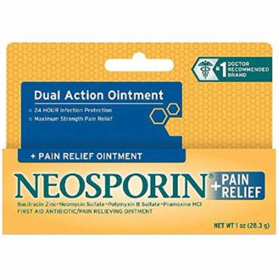 Neosporin + Pain Relief Ointment 0.50 oz (Pack of 7)