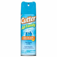 Cutter All Family Insect Repellent Aerosol 6 oz ( Pack of 12)