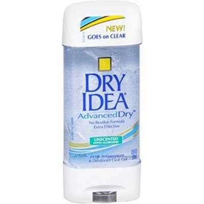Dry Idea Clr Gel Unscnted Size 3z Dry Idea Unscented Clear Gel Anti-Perspirant Deodorant 3oz