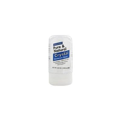 Pure and Natural Crystal Push-Up Deodorant - 4.25 oz. by Thai Deodorant Stone (pack of 4)