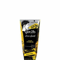 Got 2B Glued Ultra Styling Gel 6 Ounce (177ml) (Pack of 3)