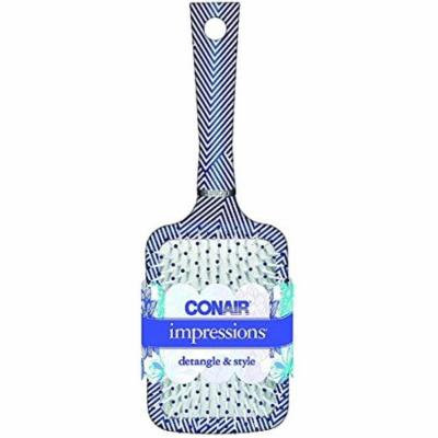 Conair Impressions Paddle Hair Brush, Color May Vary 1 ea (Pack of 7)