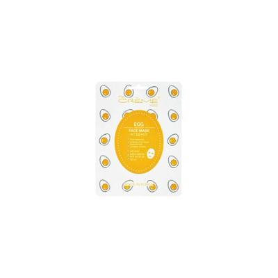 Egg Infused Face Sheet Mask - 1 Count by The Creme Shop (pack of 6)