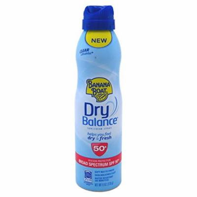 Banana Boat Continuous Spf#50+ Spray Dry Balance 6 Ounce (177ml) (6 Pack)