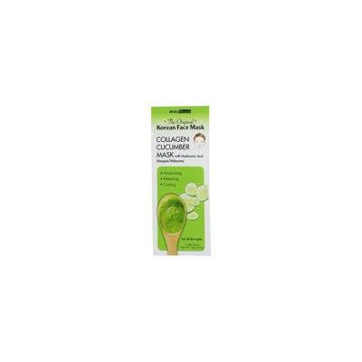 The Original Korean Collagen Cucumber Face Mask with Hyaluronic Acid - 0.67 oz. by BioMiracle (pack of 1)