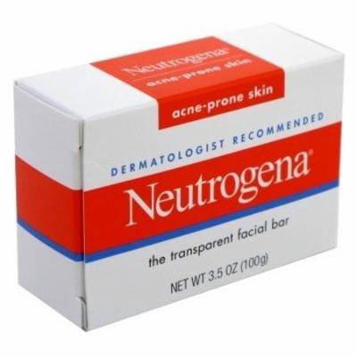 Neutrogena Acne-Prone Skin Formula Facial Bar 3.5 oz (Pack of 6)