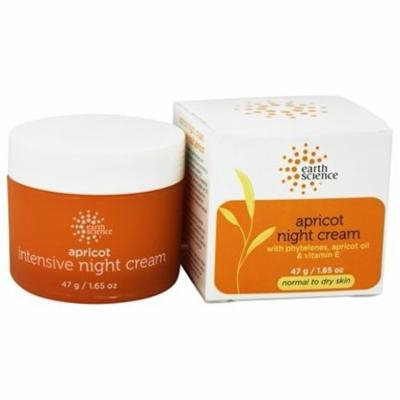 Night Creme Intensive Apricot - 1.65 oz. by Earth Science (pack of 6)