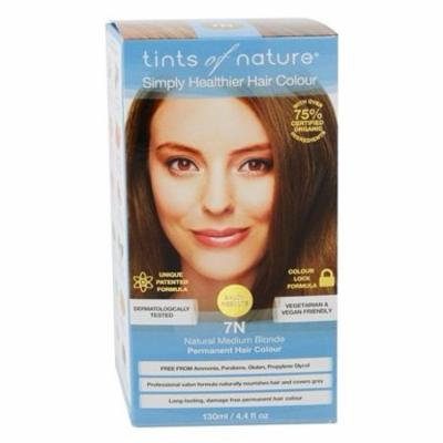 Conditioning Permanent Hair Color 7N Natural Medium Blonde - 4.4 fl. oz. by Tints Of Nature (pack of 6)