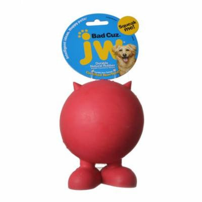 JW Pet Bad Cuz Rubber Squeaker Dog Toy Large - 5