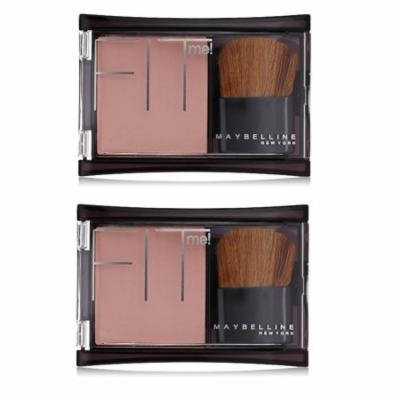 Maybelline Fit Me! Blush, Deep Mauve (Pack of 2) + Makeup Blender Sponge