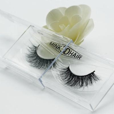 Girl12Queen 3D Real Mink Hair Soft Long Natural Thick Makeup Eye Lashes False Eyelashes