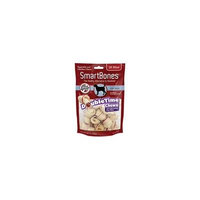 SmartBones DoubleTime Bone Chews for Dogs - Chicken Mini - 16 Pack - (2.5 Long - For Dogs 5-10 lbs) - Pack of 3