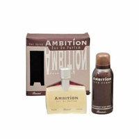 Ambition Pour Homme 70ml with 150 ml Deo By Rasasi