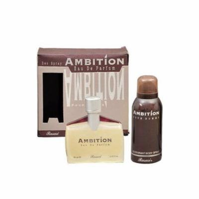 Ambition Pour Homme 70ml with 150 ml Deo By Rasasi