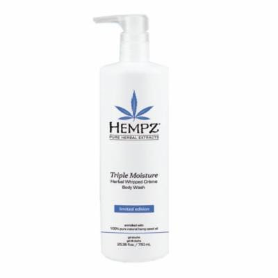 Hempz Triple Moisture Herbal Whipped Creme Body Wash - 25.4oz