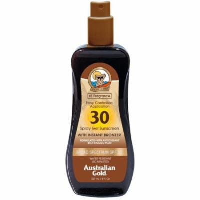 3 Pack - Australian Gold Accelerator Spray Gel With Bronzer 8 oz
