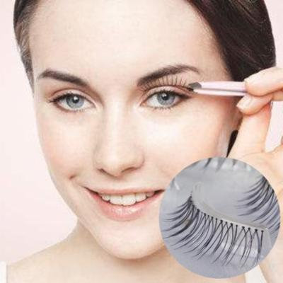 Girl12Queen 4 Pairs Soft Natural Handmade False Eyelashes Long Thick Eye Lashes Extension