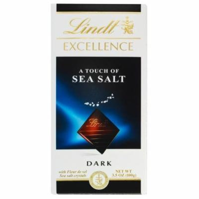 ndt Excellence Bar (Dark Chocolate A Touch of Sea Salt),3.5 Ounce Package - Pack of 4