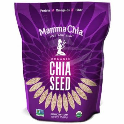 Mamma Chia, Organic White Chia Seed, 12 oz (340 g)(pack of 12)