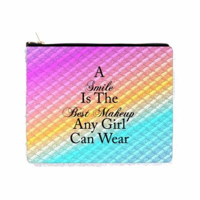 Smile is the Best Makeup Quote - 2 Sided 6.5