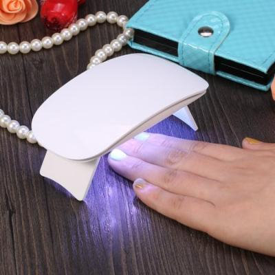 Aramox 2Colors 6W UV LED Mini Nail Dryer Mouse Shape Polish Drying Machine Curing Nail Gel Art Tool