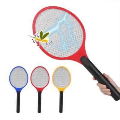 VBESTLIFE Cordless Battery Powered Electric Fly Mosquito Swatter Bug Zapper Racket Insects Killer Electric Fly Swatter Battery Mosquito Swatter