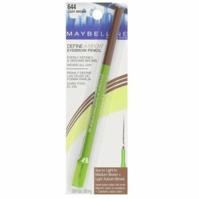 Maybelline Defind A-Brow Brow Pencil, #644 Light Brown + Makeup Blender Sponge