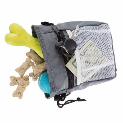 Dog Puppy Treat 4 Way Pouch Bag Drawstring Training Waste Bag Dispenser Belt Clip