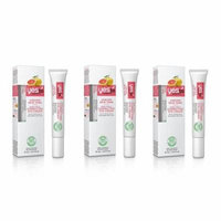 Yes To Grapefruit Uneven Skin Tone, Dark Circle Correcting Eye Cream, 0.5 Oz (Pack of 3) + Makeup Blender Sponge