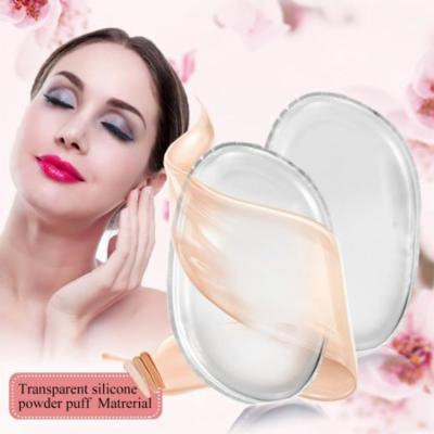 Aramox Silicone Makeup Sponge Puff for Cream Liquid Foundation Applicator Essential Washable Tool