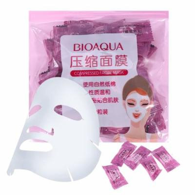 Yosoo Compressed Facial Mask, Compressed face mask,Skin Care 50Pcs/Pack Natural Non-woven Compressed Face Mask DIY Facial Mask