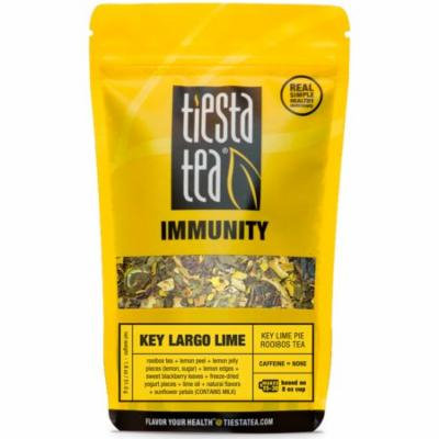 Tiesta Tea Immunity, Key Largo Lime, Loose Leaf Herbal Tea Blend, Caffeine Free, 1.8 Ounce Pouch