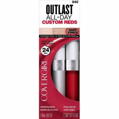 2 Pack - CoverGirl Outlast All-Day Lipcolor, Signature Scarlet 1 ea