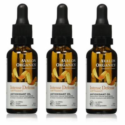 Avalon Organics Intense Defense with Vitamin C, Antioxidant Oil + Makeup Blender Sponge
