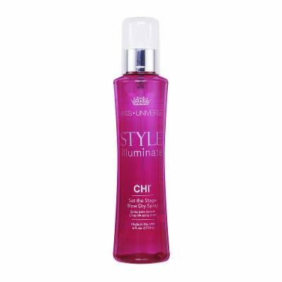 Miss Universe Style Illuminate by CHI Set the Stage Blow Dry Spray - 6 oz.