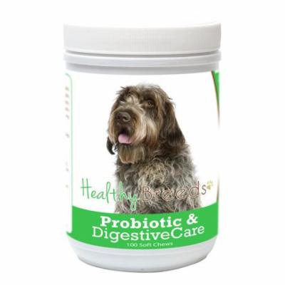 Healthy Breeds 840235164999 Wirehaired Pointing Griffon Probiotic & Digestive Care Soft Chews for Dogs