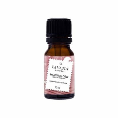 Morning Dew Signature Essential Oil Blend by Livana, 10ml, for Aromatherapy, Diffusors and DIY Beauty Products
