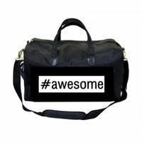 #Awesome Large Black Duffel Style Diaper Baby Bag