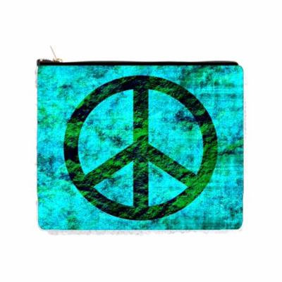 Grunge Peace Symbol - Double Sided 6.5