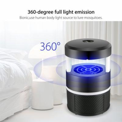 LED Electric Fly Zapper Mosquito Killer Lamp Bug Insect Pest Trap Light Control