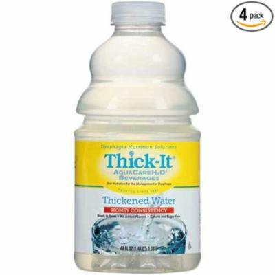 Thick It Thickened Beverage Water Honey Zero Calorie Gluten Free, 46oz -- 4.