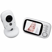 Baby Monitor With Camera, 2.4ghz 3.2 Inch Infant Night Vision Monitor Video Baby