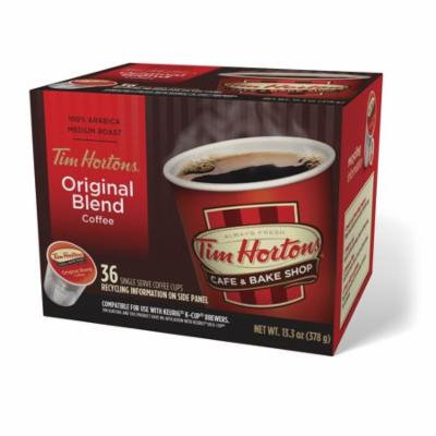 Tim Hortons Original Ground Coffee Single Serve Cups, Medium Roast, 36 Ct