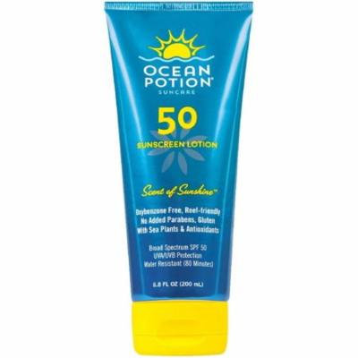 6 Pack - Ocean Potion Spf#50 Sunscreen Lotion Scent Of Sunshine 6.8 oz