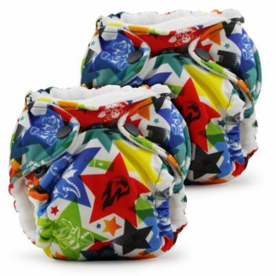 Kanga Care Lil Joey All In One Diaper 2 Pack, Dragons Fly