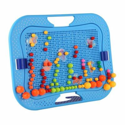 Baby Early Childhood Mushroom Nails Jigsaw Platter Pegs Educational Toys