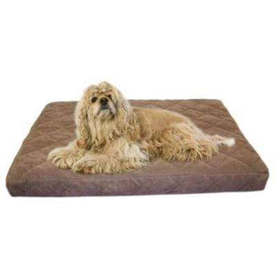 Carolina Pet 012320 Protector Pad Quilted Orthopedic Jamison Pet Bed - Chocolate, Small